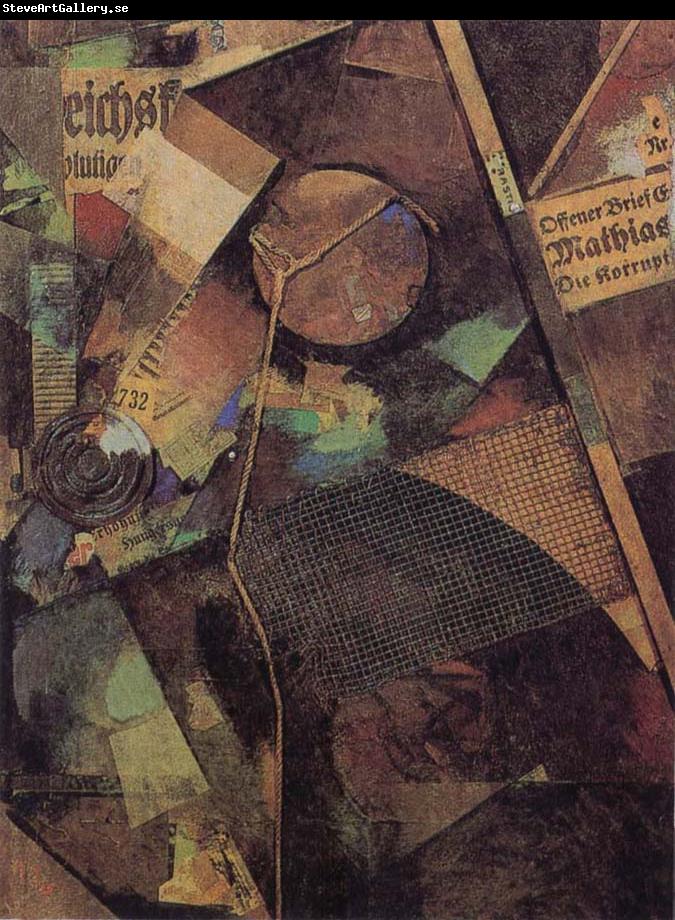 Kurt Schwitters Merz 25 A.The Constella tion